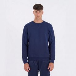 Bluza bawełniana Guros Play. Niebieskie bluzy damskie ELPLAYER, l, bez wzorów, z bawełny, bez ramiączek, bez kaptura. Za 80.00 zł.