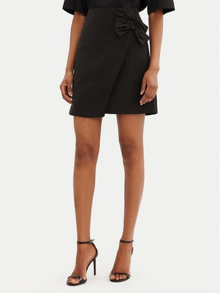 Bruuns Bazaar Spódnica mini Reginae BBW4394 Czarny Slim Fit. Czarne spódnice damskie Bruuns Bazaar, bez wzorów, z syntetyku, mini. Za 229.99 zł.