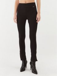 Liu Jo Spodnie materiałowe MF3100 J9189 Czarny Slim Fit. Czarne spodnie materiałowe damskie Liu Jo, bez wzorów, z materiału. Za 899.99 zł.
