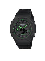 G-Shock Zegarek GA-2100-1A3ER Czarny. Czarne zegarki męskie G-Shock, bez wzorów. Za 429.99 zł.