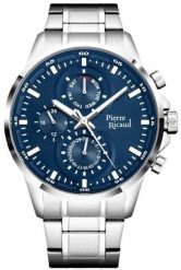 Zegarek męski Pierre Ricaud P97034.5115QF srebrny. Szare zegarki męskie Pierre Ricaud, bez wzorów, srebrne. Za 498.00 zł.