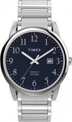 Zegarek Timex Zegarek męski Timex TW2W52200 srebrny. Szare zegarki męskie Timex, bez wzorów, srebrne. Za 399.00 zł.