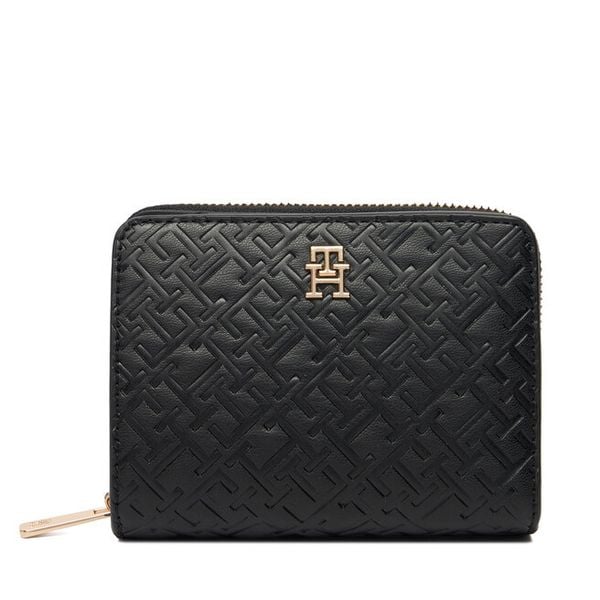 Portfel Tommy Hilfiger. Czarne portfele damskie Tommy Hilfiger. Za 299.99 zł.