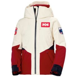 Damska kurtka narciarska z kapturem Helly Hansen Kvitfjell Race Ins. Brązowe kurtki sportowe damskie Helly Hansen, na zimę, bez wzorów, bez ramiączek, z kapturem, narciarskie. W wyprzedaży za 2,285.50 zł.
