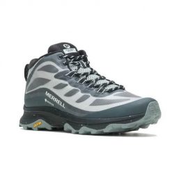 Buty trekkingowe męskie Merrell Moab Speed Mid Gtx. Buty zimowe męskie Merrell, bez wzorów, z materiału, bez obcasa, bez zapięcia. Za 735.00 zł.