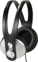 Słuchawki Vivanco Vivanco headphones SR97, silver (36502). Szare słuchawki nauszne VIVANCO. Za 70.68 zł.
