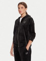 DKNY Sport Bluza DP5J9642 Czarny Regular Fit. Czarne bluzy damskie DKNY Sport, m, bez wzorów, z syntetyku, sportowe, bez ramiączek, bez kaptura. Za 439.99 zł.
