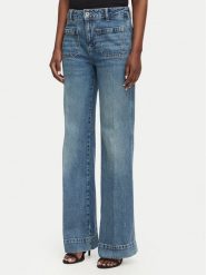 Liu Jo Jeansy UF6196 D4854 Niebieski Flare Fit. Niebieskie jeansy damskie Liu Jo, bez wzorów, z bawełny. Za 729.99 zł.