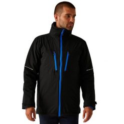 Kurtka Męska XPro Evader III 3 W 1. Czarne kurtki męskie Regatta, m, bez wzorów, sportowe, bez kaptura. Za 657.99 zł.