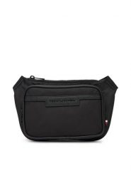 Tommy Hilfiger Saszetka nerka Th Repreve Bumbag AM0AM13467 Czarny. Czarne saszetki i nerki męskie Tommy Hilfiger, bez wzorów, z materiału. Za 249.99 zł.