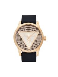 Guess Zegarek Badge GW0916G1 Złoty. Żółte, analogowe zegarki męskie Guess, z aplikacjami, złote. Za 479.99 zł.