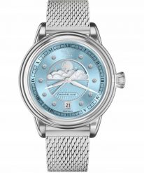 Zegarek damski Aviator V.1.33.0.359.5 srebrny. Szare zegarki damskie AVIATOR, srebrne. Za 3,340.00 zł.