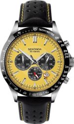 Zegarek Sekonda Zegarek męski Sekonda 1395 czarny. Czarne zegarki męskie Sekonda, bez wzorów. Za 585.00 zł.