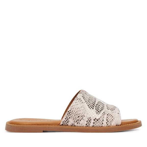 Klapki Tamaris. Klapki damskie Tamaris, bez wzorów, bez obcasa, bez zapięcia. Za 236.99 zł.