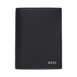 Portfel BOSS. Czarne portfele męskie Boss, bez wzorów. Za 319.99 zł.
