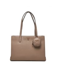 Guess Torebka Power Play (BG) HWBG90 06230 Écru. Shopperki damskie Guess, z aplikacjami, ze skóry, bez dodatków. Za 399.99 zł.