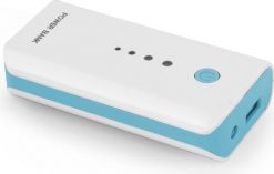 Powerbank Esperanza Electron 5200mAh Biało-niebieski. Białe powerbanki Esperanza. Za 30.69 zł.