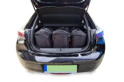 Torby Do Bagażnika Peugeot E-208 Hatchback Ev 2019+ 3Szt Kjust. Czarne torby podróżne damskie KJUST, bez wzorów, z kauczuku. Za 780.00 zł.