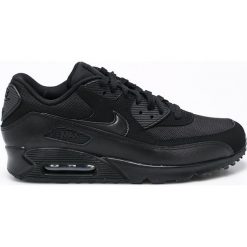 Nike Sportswear - Buty. Czarne buty sportowe męskie Nike Sportswear, bez wzorów, z materiału, bez zapięcia. Za 529.90 zł.