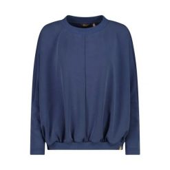 Szeroka bluza z satynowego modalu damska CMP. Niebieskie bluzy damskie CMP, m, bez wzorów, z satyny, bez ramiączek, bez kaptura. Za 253.00 zł.