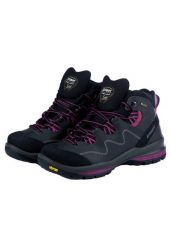 Buty trekkingowe damskie Grisport Grigio Dakar Trekking. Czarne obuwie trekkingowe damskie Grisport, z materiału, bez zapięcia. Za 387.00 zł.