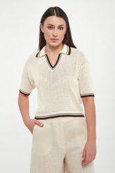 Sweter damski Lembi MARELLA SPORT. Swetry nierozpinane damskie Marella Sport, xl, bez wzorów, sportowe, bez kołnierzyka, bez ramiączek. Za 819.00 zł.