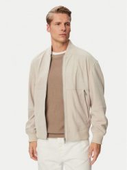 BOSS Kurtka skórzana Jonorve 50562519 Beżowy Regular Fit. Brązowe kurtki męskie Boss, m, bez wzorów, ze skóry, bez kaptura. Za 2,399.00 zł.