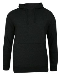 Bluza Popielata z Kapturem, Kangurka, Jednokolorowa, z Dużą Kieszonką -BRAVE SOUL- Męska. Szare bluzy sportowe męskie Brave Soul, l, bez wzorów, z bawełny, z kapturem. Za 79.00 zł.