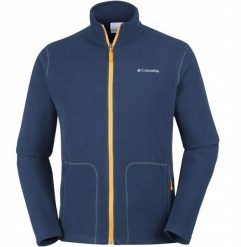 Bluza rozpinana Columbia Fast Trek Light - collegiate navy. Niebieskie bluzy damskie Columbia, bez wzorów, bez ramiączek, bez kaptura. Za 213.49 zł.