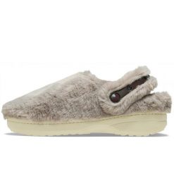 Klapki Crocs Classic Unfurgettable Clog Dorośli. Brązowe klapki damskie Crocs, bez wzorów, z materiału, sportowe, bez obcasa, bez zapięcia. Za 362.99 zł.