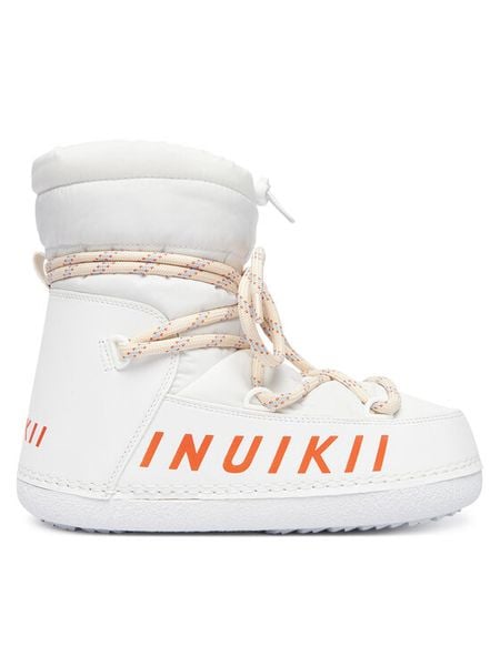 Inuikii Śniegowce Mountain 1002.003.0161 Biały. Białe śniegowce damskie Inuikii, z materiału, bez zapięcia. Za 929.99 zł.