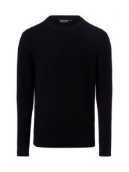 Finshley & Harding sweter z dzianiny Mężczyźni Bawełna niebieski, XXL. Niebieskie swetry męskie Finshley & Harding, m, bez wzorów, z bawełny, bez kołnierzyka, bez ramiączek. Za 149.95 zł.