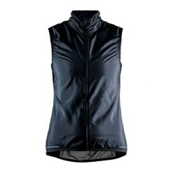 Damska kurtka wodoodporna Craft Essence Light. Czarne kurtki sportowe damskie Craft, l, bez wzorów, bez ramiączek, bez kaptura, trekkingowe. W wyprzedaży za 305.00 zł.