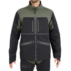 Kurtka outdoor wytrzymała i oddychająca Solognac 900 las. Brązowe kurtki męskie SOLOGNAC, s, bez wzorów, z elastanu, sportowe, bez kaptura. W wyprzedaży za 249.99 zł.
