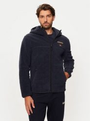 Napapijri Polar T-Tynik NP0A4IA8 Granatowy Regular Fit. Niebieskie bluzy sportowe męskie Napapijri, l, bez wzorów, z polaru, bez kaptura. Za 589.99 zł.