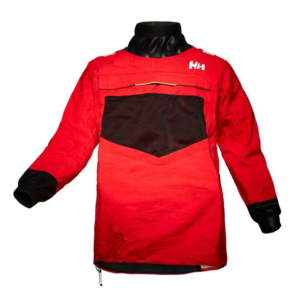 Kurtka Helly Hansen Aegir Ocean. Czerwone kurtki męskie Helly Hansen, xl, bez wzorów, sportowe, bez kaptura. W wyprzedaży za 3,588.50 zł.