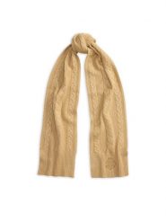 LAUREN RALPH LAUREN Szalik 454P23550001 Brązowy jasny. Brązowe rękawiczki damskie Lauren Ralph Lauren, bez wzorów, z poliesteru. Za 519.99 zł.