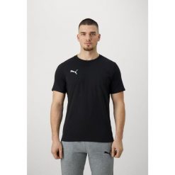 Koszulka sportowa męska Puma Team Goal Casuals. Czarne koszulki sportowe męskie Puma, m, bez wzorów, z bawełny, bez ramiączek, na fitness i siłownię. Za 75.00 zł.