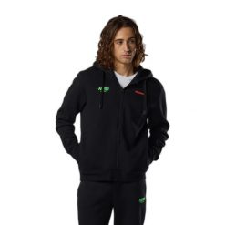 Bluza z kapturem Rossignol Hero Fzh. Czarne bluzy sportowe męskie Rossignol, m, bez wzorów, z kapturem. Za 389.05 zł.