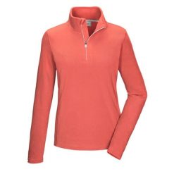 Bluza polarowa damska Killtec KSW 101 WMN FLC SHRT. Czarne bluzy damskie KILLTEC, na zimę, bez wzorów, z polaru, sportowe, bez ramiączek, bez kaptura. Za 159.99 zł.