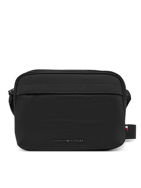 Tommy Hilfiger Saszetka Th Repreve Camera Bag AM0AM13187 Czarny. Czarne torby na ramię męskie Tommy Hilfiger, z materiału. Za 219.99 zł.