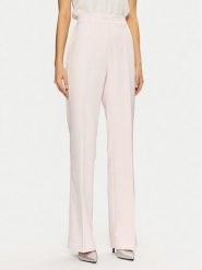 Guess Spodnie materiałowe W4YB30 WFWX2 Różowy Regular Fit. Czerwone spodnie materiałowe damskie Guess, z aplikacjami, z materiału. Za 229.99 zł.