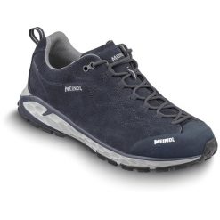 Buty turystyczne męskie MEINDL Santorin Walker. Niebieskie buty zimowe męskie MEINDL, bez wzorów, bez obcasa, bez zapięcia. Za 849.00 zł.