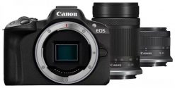 Canon EOS R50 + RF-S 18-45mm IS STM + RF-S 55-210mm IS STM Czarny. Akcesoria do aparatów i kamer Canon. Za 4,193.00 zł.