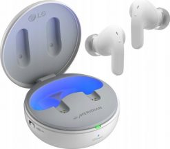 Słuchawki LG LG TONE Free DT90Q, headphones (white, Bluetooth, USB-C, Dolby Atmos). Białe słuchawki bezprzewodowe LG. Za 1,098.55 zł.
