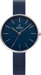 Zegarek OBAKU Zegarek damski Obaku Denmark V211LXCLML niebieski. Niebieskie zegarki damskie OBAKU. Za 378.00 zł.