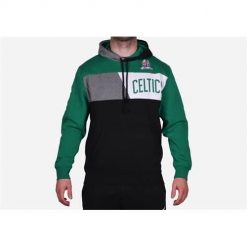 Bluza sportowa męska Mitchell & Ness Boston Celtics. Czarne bluzy sportowe męskie Mitchell & Ness, m, bez wzorów, z kapturem. Za 517.00 zł.