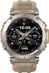 Smartwatch Amazfit T-Rex Ultra Beżowy (W2142EU2N). Brązowe zegarki smartwatch Amazfit, bez wzorów. Za 1,442.77 zł.