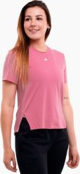 Adidas Koszulka damska adidas Versatile Tee różowa IL1364 S. Czerwone bluzki damskie Adidas, s, bez wzorów, bez kołnierzyka, bez ramiączek. Za 128.70 zł.