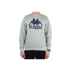 Kappa Sertum RN Sweatshirt, męska bluza. Szare bluzy męskie Kappa, m, bez wzorów, z bawełny, sportowe, bez ramiączek, bez kaptura. Za 79.99 zł.